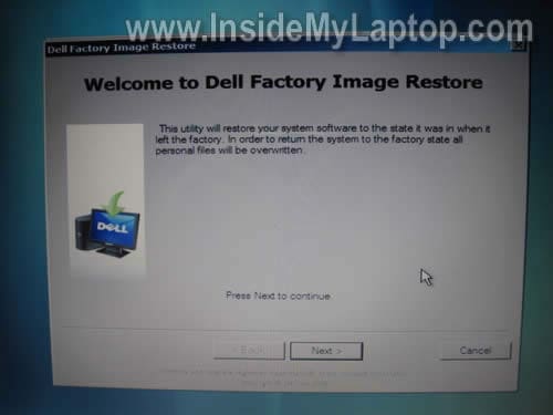 Windows Vista Will Not Start Up Dell