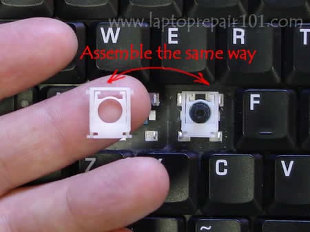 How to replace individual keyboard keys. Instructions for different ...