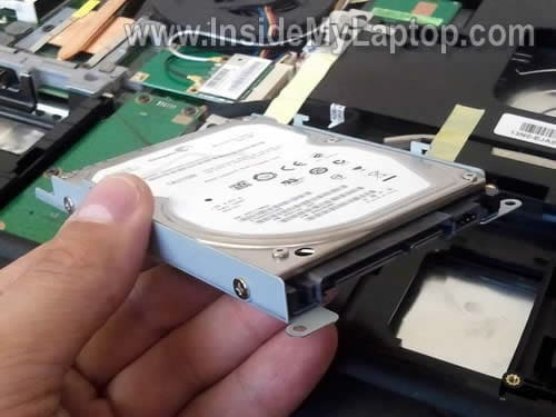Asus X751L Disassemble to replace battery and hard drive and clean cooling  system 