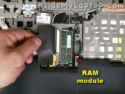 Access internal RAM module