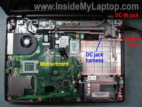 laptop power on but no display
