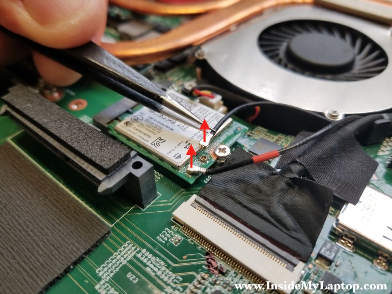 Installing an M.2 internal SSD into an MSI Apache GE72 2QE laptop, by Josh  Kendrick