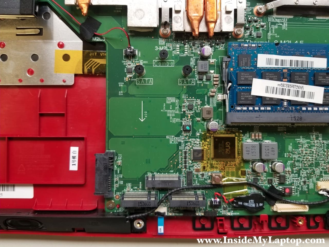 Installing an M.2 internal SSD into an MSI Apache GE72 2QE laptop, by Josh  Kendrick