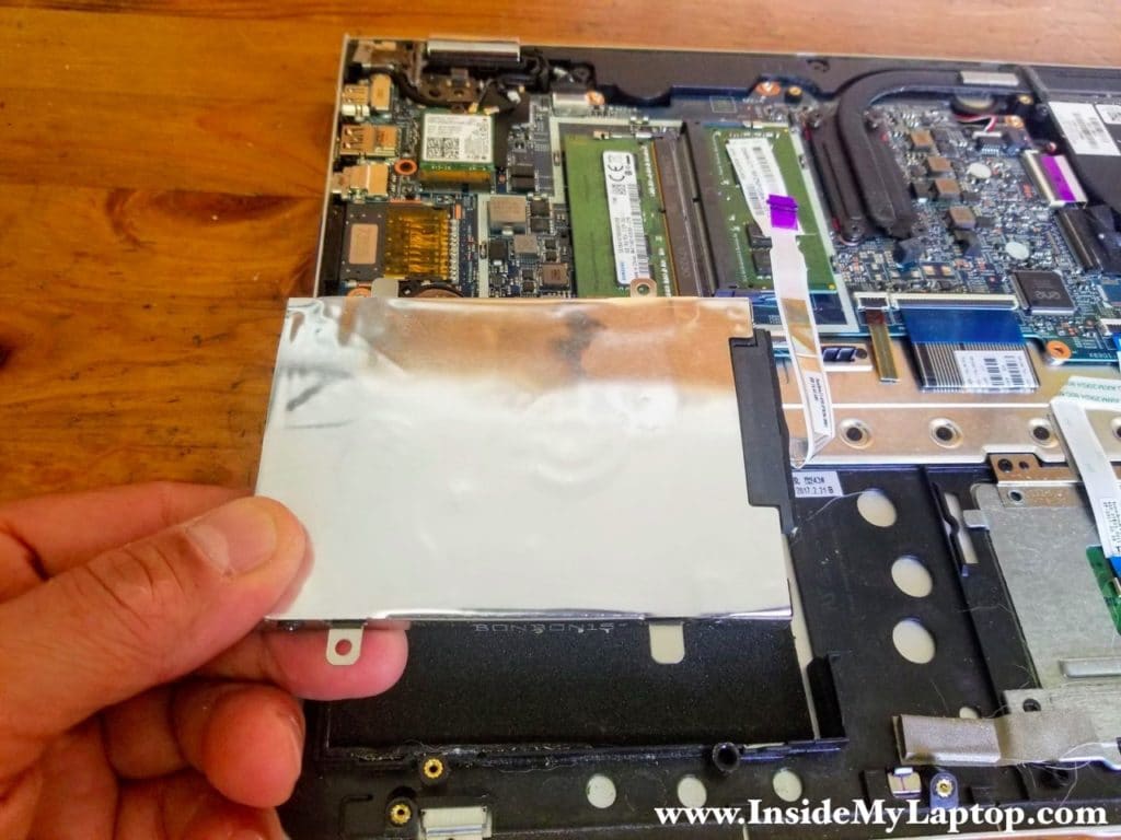 Remove hard drive