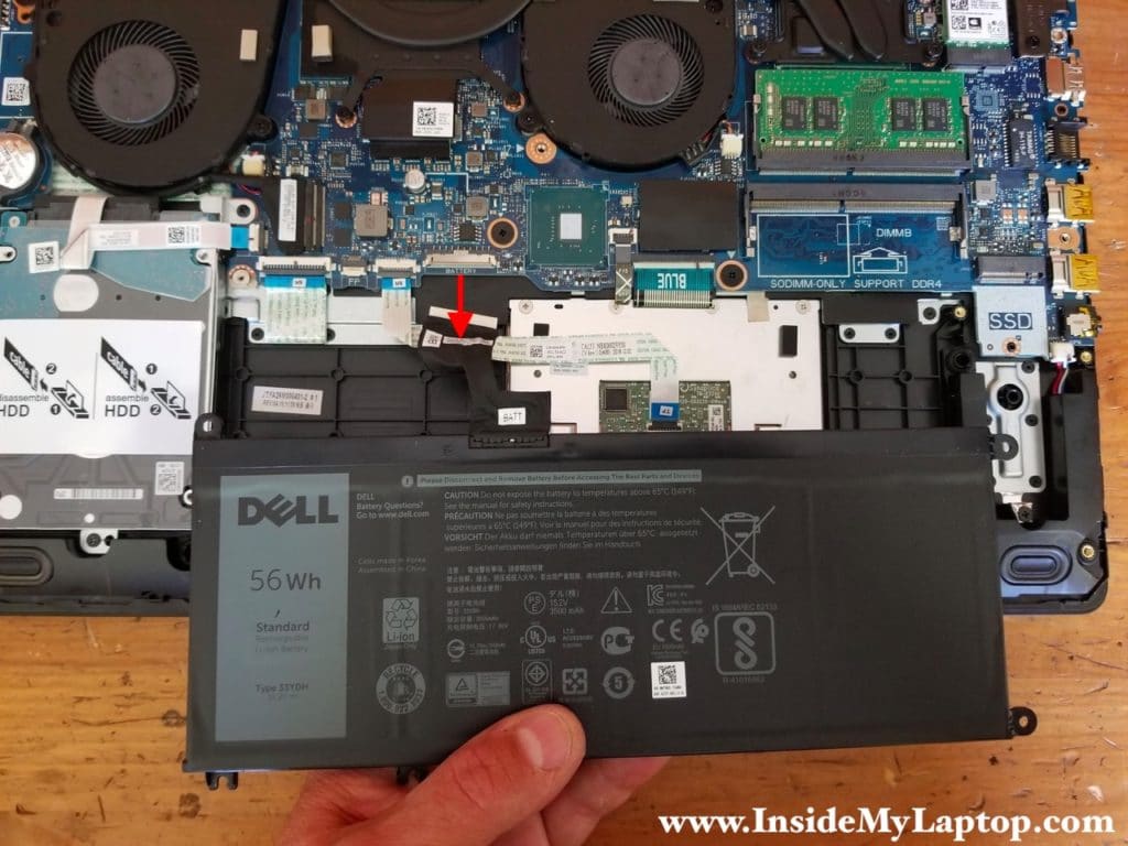 Dell g3 3579 аккумулятор