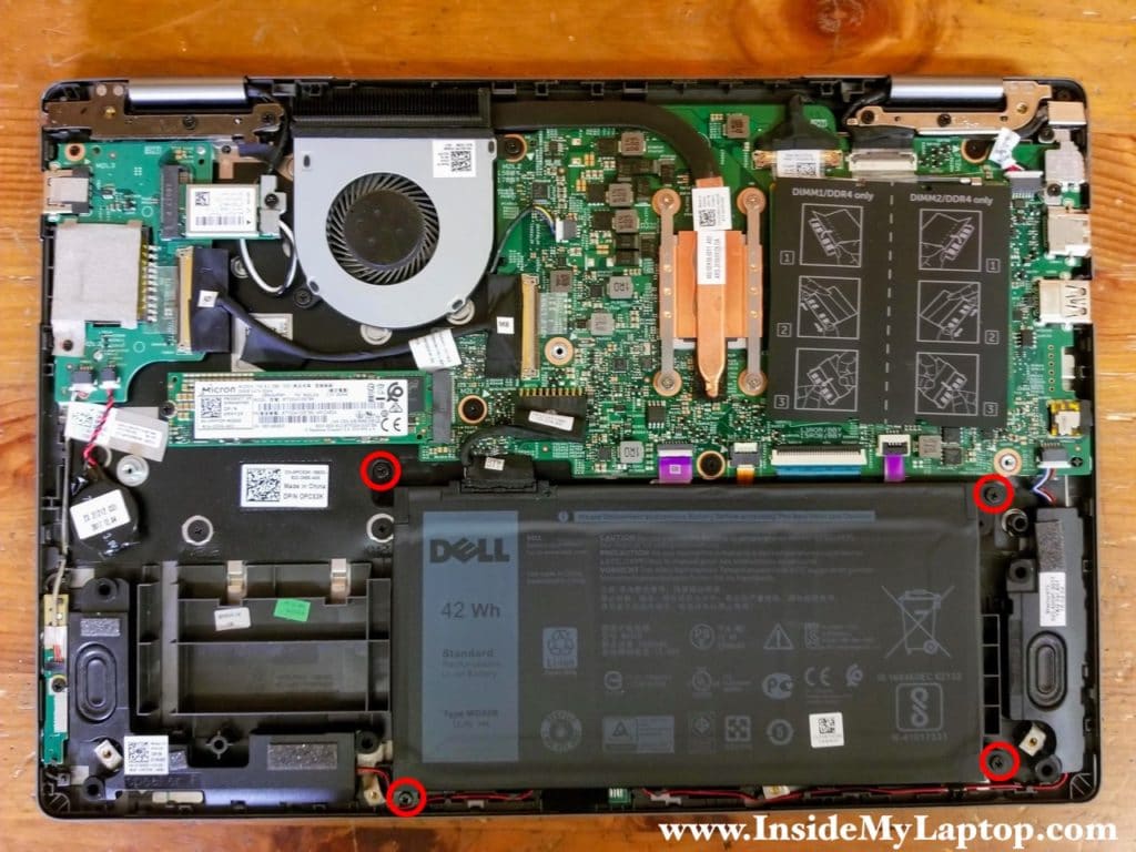 How to disassemble Dell Inspiron 13 7375 2-in-1 P69G – Inside my laptop