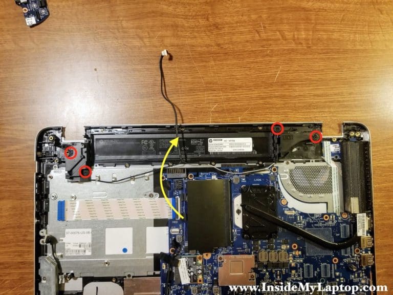 Hp Envy M6 N101dx Disassembly Inside My Laptop 1197