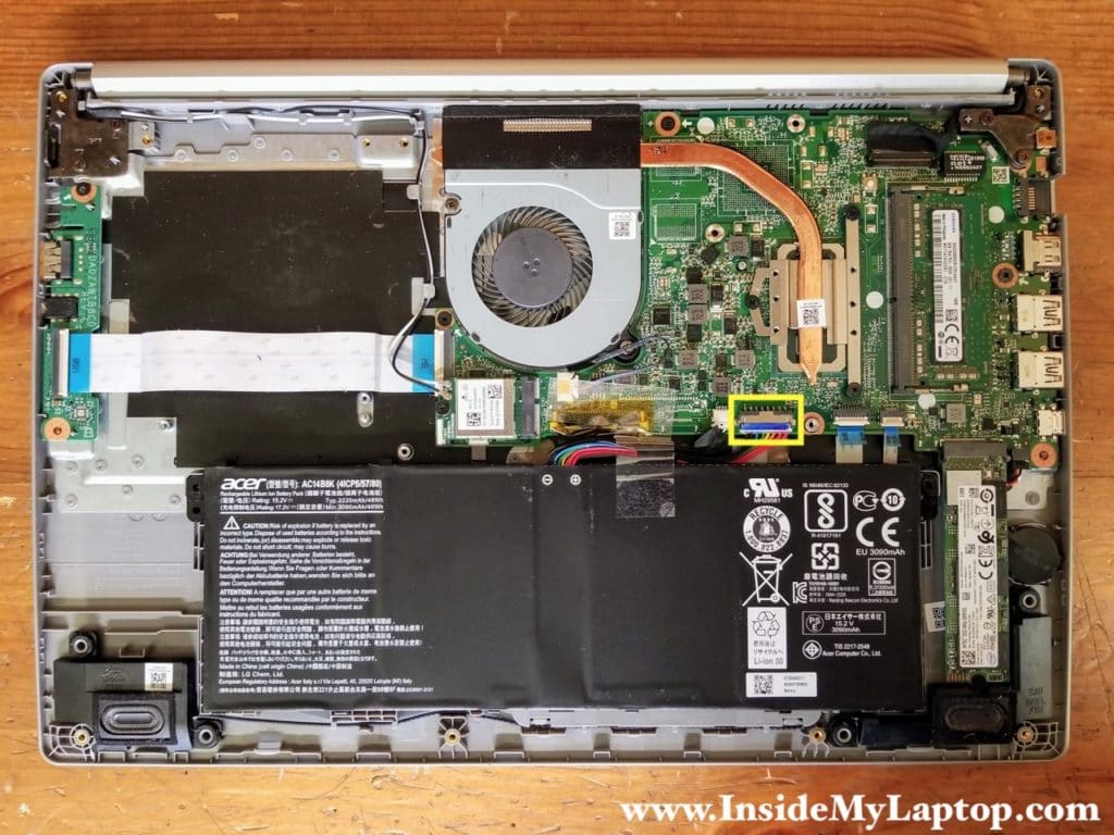 How To Disassemble Acer Aspire 5 A515 54 Model N18q13 Inside My Laptop 