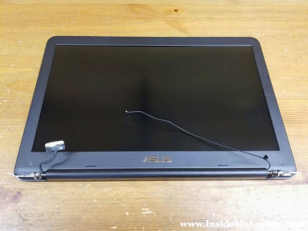 How to replace LCD screen on Asus F556U F555L series laptop.