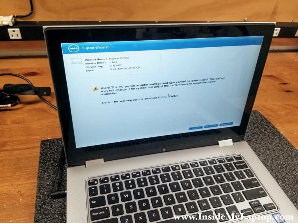 Test the laptop video before you snap the touchscreen back in place completely.