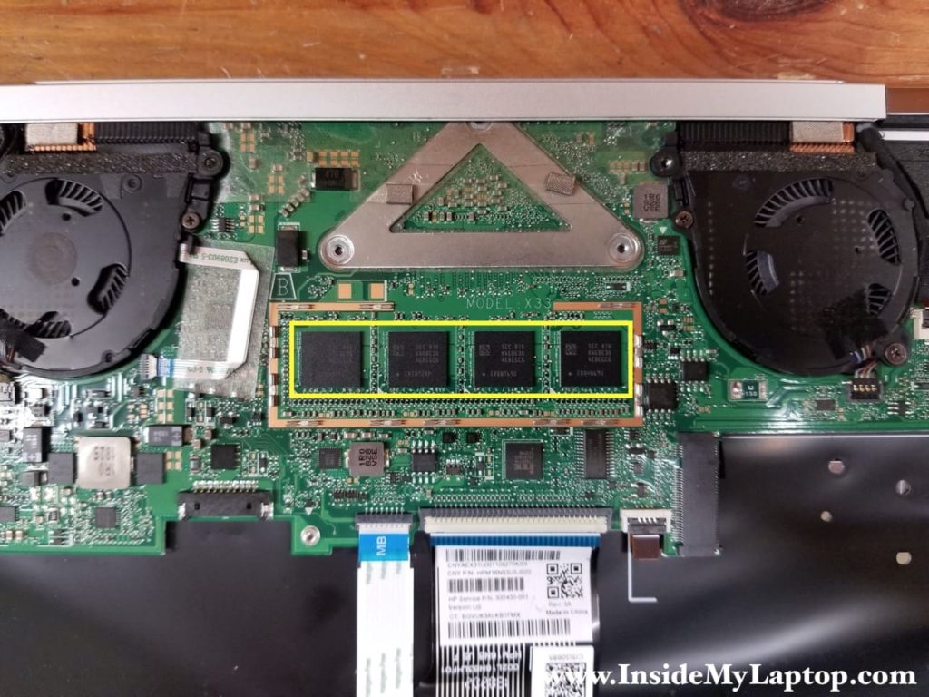 HP Spectre x360 13t-ae000 has non-removable memory. All memory chips are soldered to the motherboard.