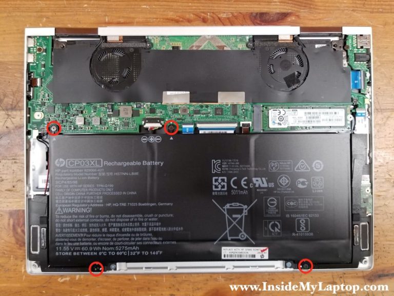 HP Spectre x360 13t-ae000 disassembly – Inside my laptop