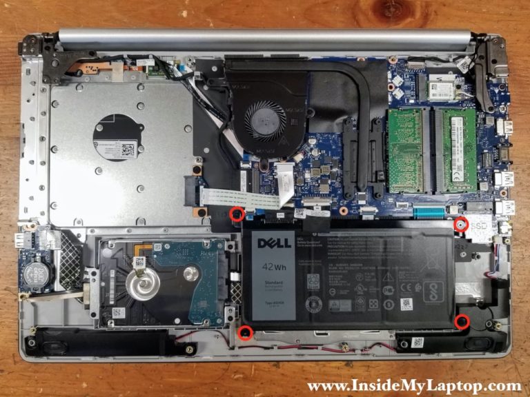 Taking apart Dell Inspiron 17 5770 5775 (model P35E) – Inside my laptop