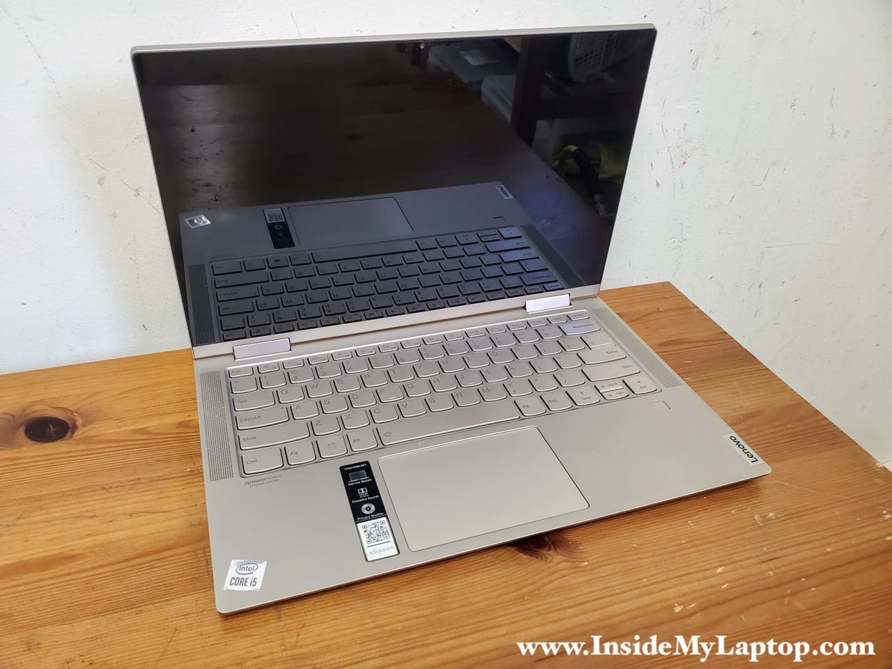 Lenovo Yoga C740-14IML (model 81TC) disassembly – Inside my laptop