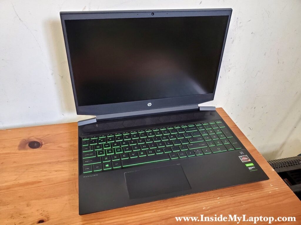 HP Pavilion 15-ec series disassembly – Inside my laptop